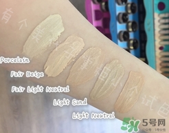 tarte雙重美粉霜色號(hào)試色 tarte全新粉霜試色