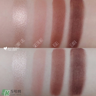 tarte眼影色號試色 tarte眼影盤試色圖 tarte眼影色號試色 tarte眼影盤試色圖