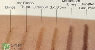 anastasia眉筆色號(hào)試色 anastasia眉筆試色圖 anastasia眉筆色號(hào)試色 anastasia眉筆試色圖