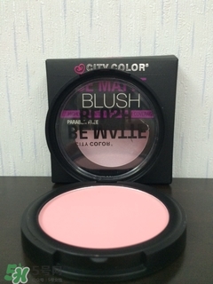 CityColor腮紅怎么樣？CityColor腮紅好用嗎