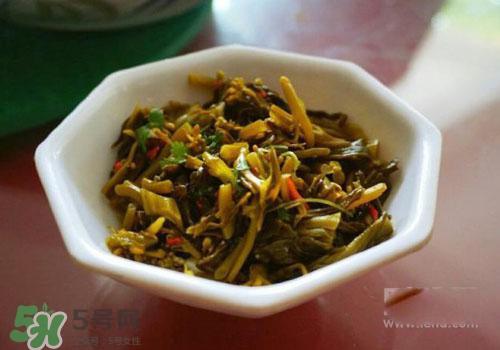 孕婦可以吃腌菜嗎？孕婦吃腌菜對胎兒有影響嗎？