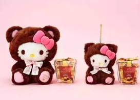 godiva2017情人節(jié)巧克力多少錢？sanrio和?歌帝梵合作情人節(jié)巧克力