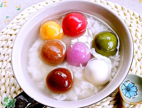 五彩湯圓怎么做？五彩湯圓的做法