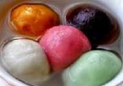 五彩湯圓怎么做？五彩湯圓的做法