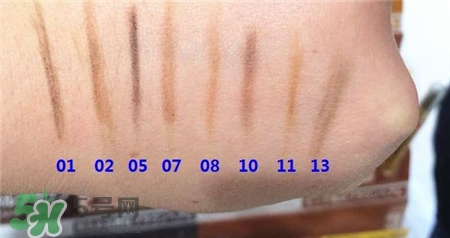 excel眉筆色號(hào) excel眉筆試色 excel眉筆色號(hào) excel眉筆試色