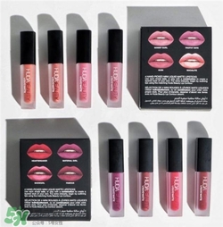 Hudabeauty4色唇釉套裝色號(hào) Huda beauty4色唇釉套裝試色 Hudabeauty4色唇釉套裝色號(hào) Huda beauty4色唇釉套裝試色