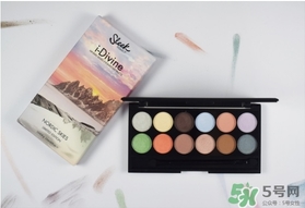 sleek眼影色號試色 sleek眼影試色圖