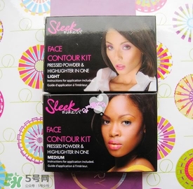 sleek修容粉怎么用？sleek修容粉使用方法