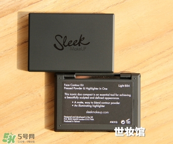 sleek修容粉怎么用？sleek修容粉使用方法