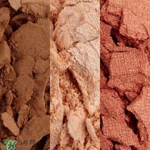 sleek修容色號(hào)試色 sleek修容粉試色圖