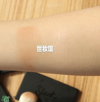 sleek修容粉怎么用？sleek修容粉使用方法