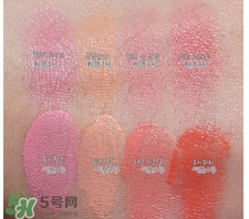 愛茉莉氣墊腮紅色號 愛茉莉氣墊腮紅試色