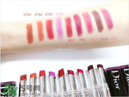 Dior癮誘超模漆光唇釉試色 迪奧筆狀唇釉試色 Dior癮誘超模漆光唇釉試色 迪奧筆狀唇釉試色