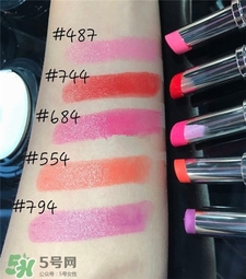 Dior癮誘超模漆光唇釉試色 迪奧筆狀唇釉試色 Dior癮誘超模漆光唇釉試色 迪奧筆狀唇釉試色