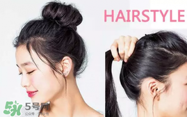 丸子頭蓬松扎法分解圖 丸子頭怎么扎出蓬松感 丸子頭蓬松扎法分解圖 丸子頭怎么扎出蓬松感