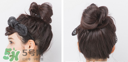 丸子頭蓬松扎法分解圖 丸子頭怎么扎出蓬松感 丸子頭蓬松扎法分解圖 丸子頭怎么扎出蓬松感