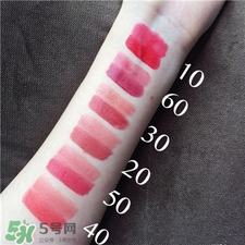 資生堂心機(jī)雙色口紅色號 資生堂雙色口紅試色