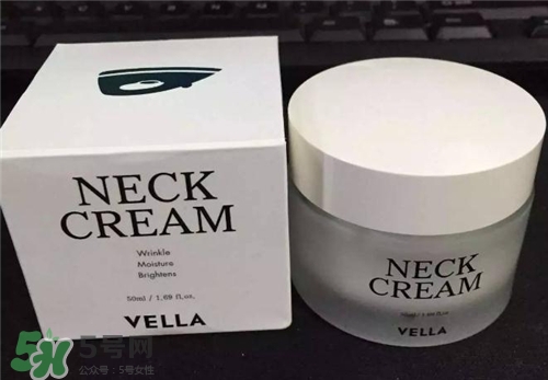 vella頸霜好用嗎？vella頸霜怎么樣？