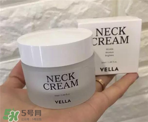 vella頸霜有效嗎？vella頸霜有用嗎？