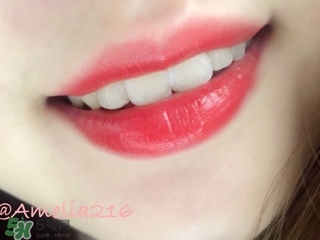 珊瑚紅口紅是什么顏色？珊瑚紅口紅試色