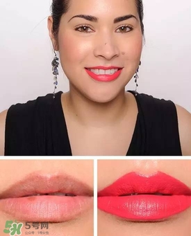珊瑚紅口紅是什么顏色？珊瑚紅口紅試色