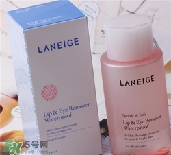 蘭芝眼唇卸妝液怎么用？蘭芝眼唇卸妝液使用方法