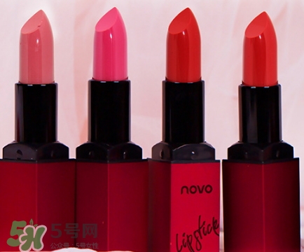 novo口紅怎么樣？novo口紅色號(hào)試色