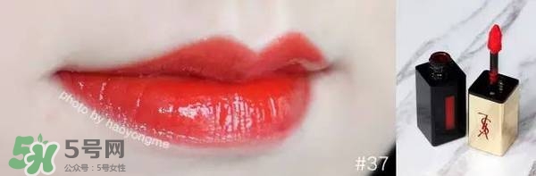 ysl鏡面唇釉哪個顏色好看？ysl鏡面唇釉試色大全