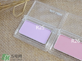 紫色腮紅適合什么口紅？紫色腮紅口紅搭配