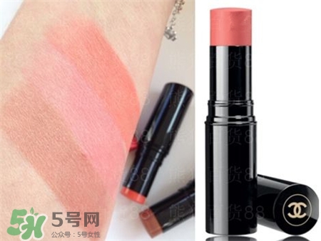 香奈兒自然亮采腮紅膏色號(hào) 香奈兒腮紅膏試色