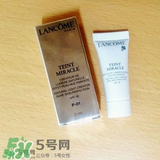 蘭蔻奇跡薄紗粉底液色號(hào)怎么選？蘭蔻奇跡薄紗粉底液色號(hào)試色