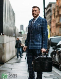 格子西裝怎么搭配？格子西服怎么搭配好看？