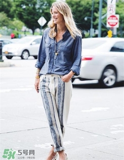 牛仔襯衫怎么搭配？牛仔襯衫怎么搭配好看？