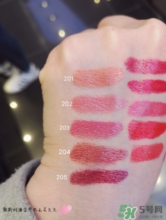 kiko口紅2系色號(hào)推薦_kiko口紅2系試色圖