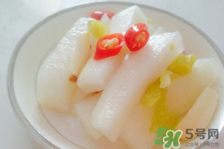 孕婦可以吃酸蘿卜嗎？懷孕了能吃酸蘿卜嗎？