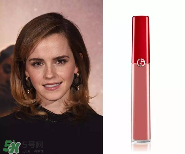 艾瑪口紅什么牌子？艾瑪沃特森口紅色號試色