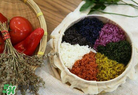 五色糯米飯用什么染？五色糯米飯怎么染？