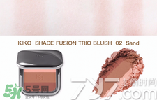 KIKO三色腮紅怎么樣 KIKO三色腮紅試色圖片 KIKO三色腮紅怎么樣 KIKO三色腮紅試色圖片