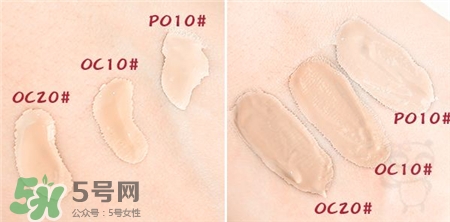 資生堂完美意境粉霜色號 資生堂完美意境粉底霜試色