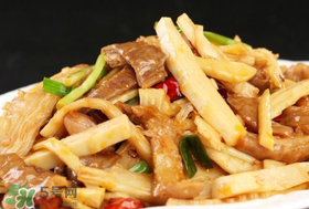 炒出來的竹筍為什么是苦？炒出來的竹筍是苦的能吃嗎？