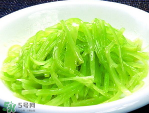 萵筍皮能吃嗎？萵筍皮的做法大全圖解