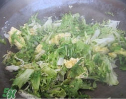 苦苣能和雞蛋一起吃嗎？苦苣能炒雞蛋嗎