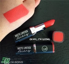 jcat霧面啞光口紅色號(hào) jcat口紅試色