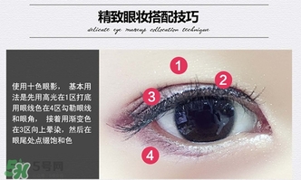 novo眼影怎么畫？novo眼影教程