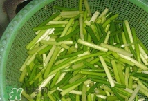 蒜苔焯水多久？蒜苔焯水幾分鐘