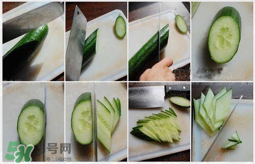 黃瓜怎么切菱形？如何將黃瓜切菱形