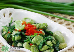 蠶豆和韭菜能一起吃嗎？韭菜炒蠶豆的做法