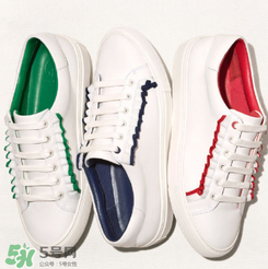 tory burch荷葉邊小白鞋多少錢？tory burch運動鞋專柜價格