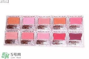 canmake單色啞光腮紅色號試色 canmake單色腮紅試色圖