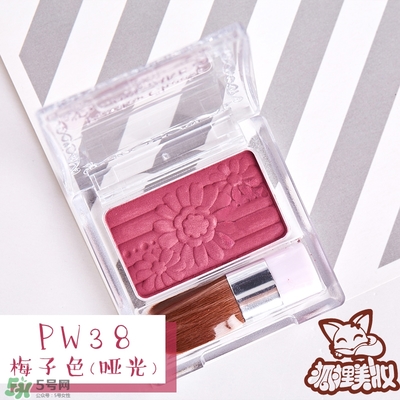 canmake單色啞光腮紅色號試色 canmake單色腮紅試色圖